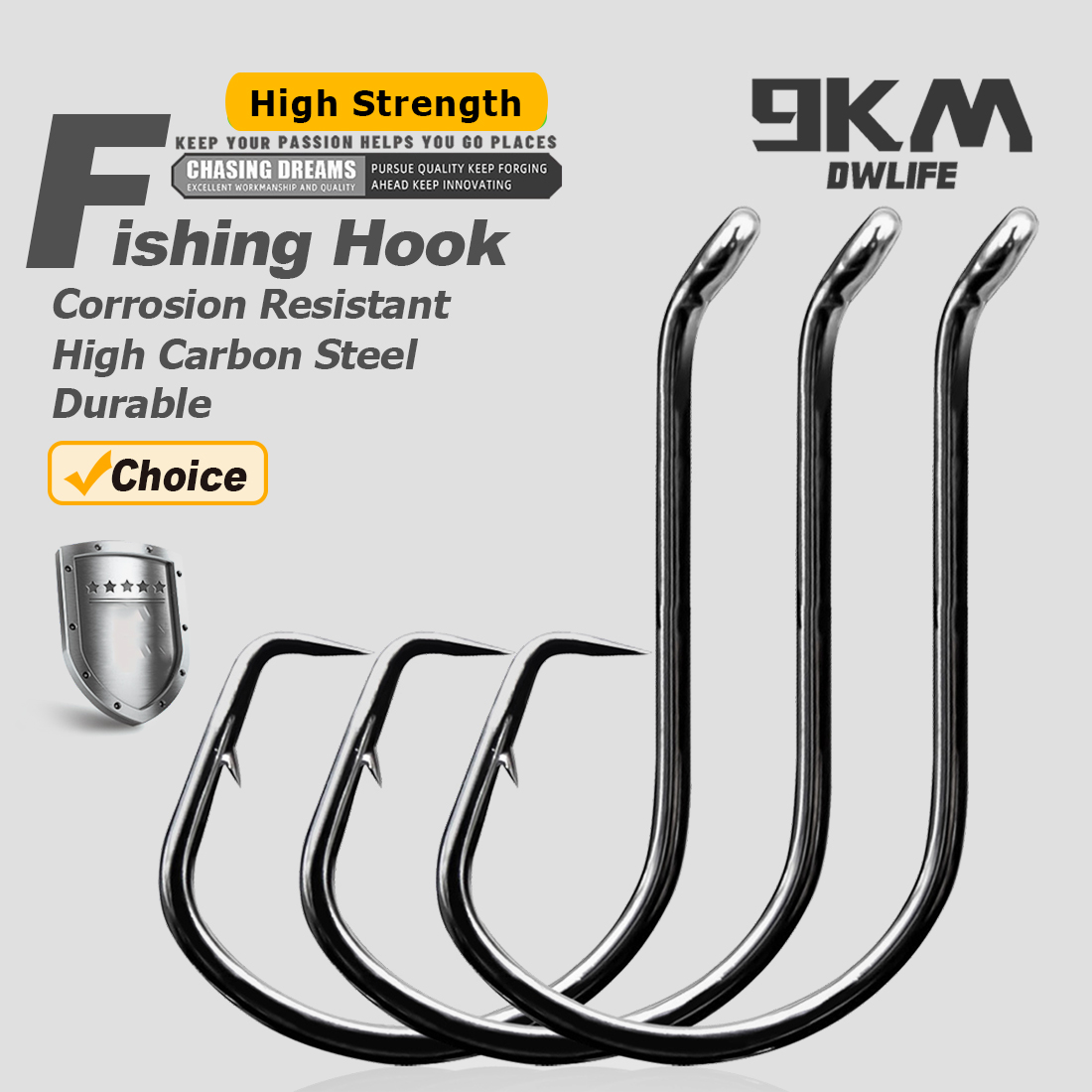 Fishing Hook Circle - 9KM Circle Fishing Hooks 25~50Pcs Offset
