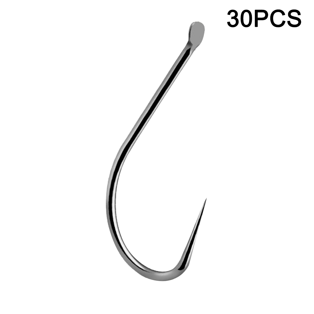 30 Pcs Titanium Alloy Hook No  - Fishing Hook Barbless 评论和价格