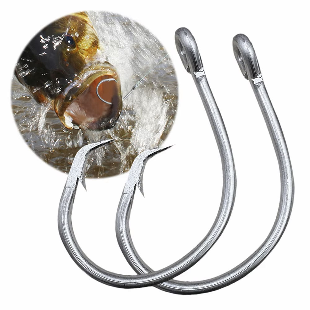 30pcs/box Fishing Hooks Stainl - Fishing Hook Circle 评论和价格