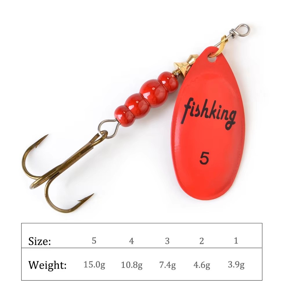 NGB Spinner Bait 3.9g 4.6g 7.4 - Fishing Hook Treble 评论和价格
