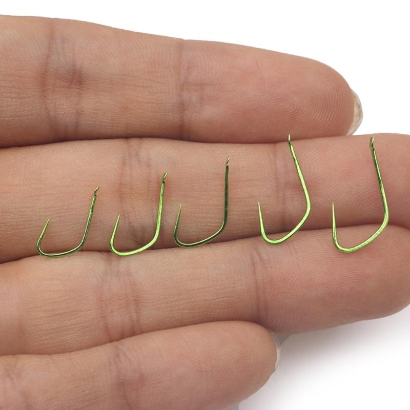 50Pcs Long Handle Small Fishes - Fishing Hook Circle 评论和价格