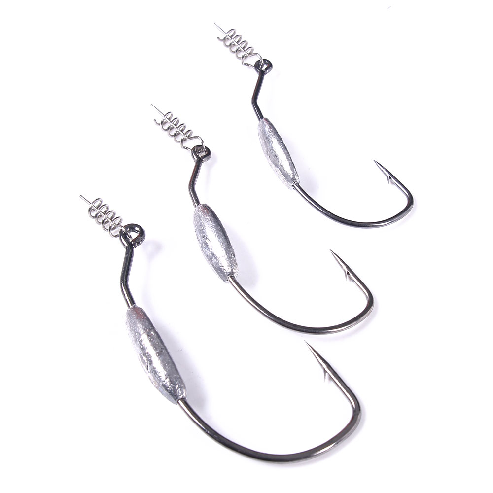 Anti-snagging Weighted Offset  - Fishing Hook Offset 评论和价格