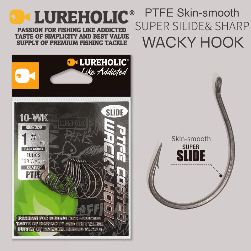 LUREHOLIC PTFE Super Slide Wac - Fishing Hook Offset 评论和价格