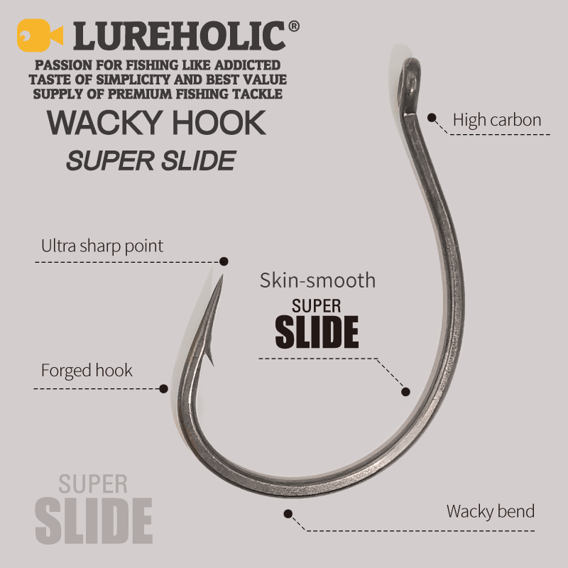 LUREHOLIC PTFE Super Slide Wac - Fishing Hook Offset 评论和价格