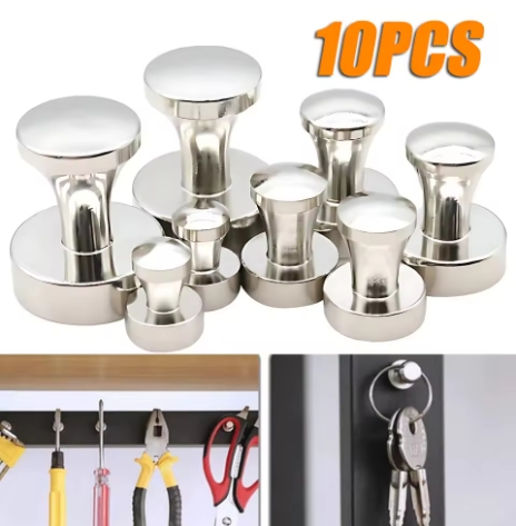 10PCS Magnet Super Strong Fish - Fishing Hook Stainless Steel 评论和价格