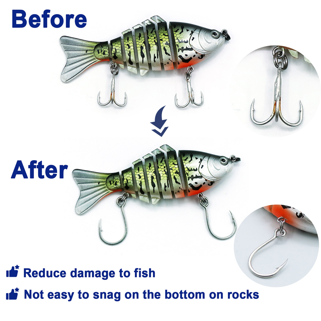 9KM Fishing Hooks 25Pcs Jig Ho - Fishing Hook Assortment 评论和价格