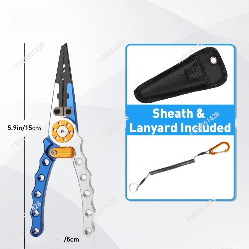 Aluminum Fishing Tackle Pliers - Fishing Hook Remover 评论和价格