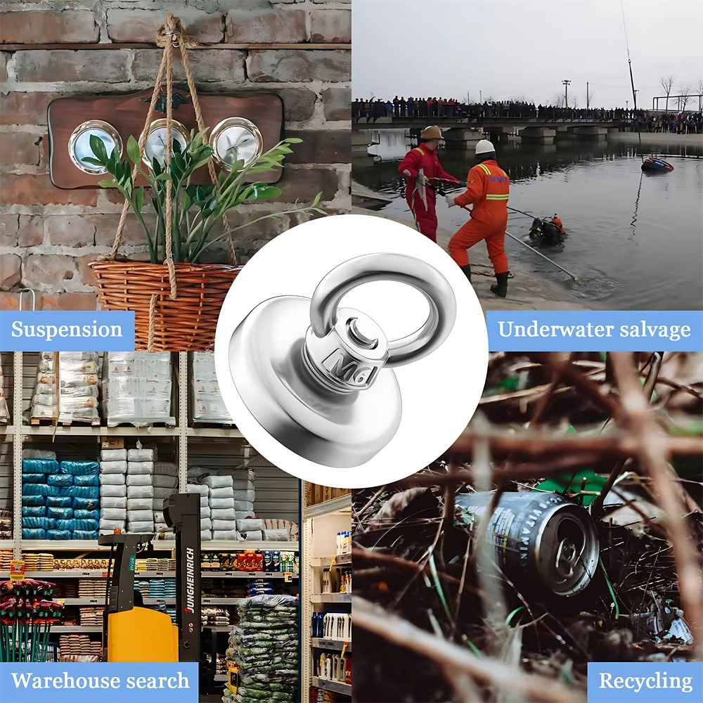 Fishing Salvage Neodymium Magn - Fishing Hook Stainless Steel 评论和价格