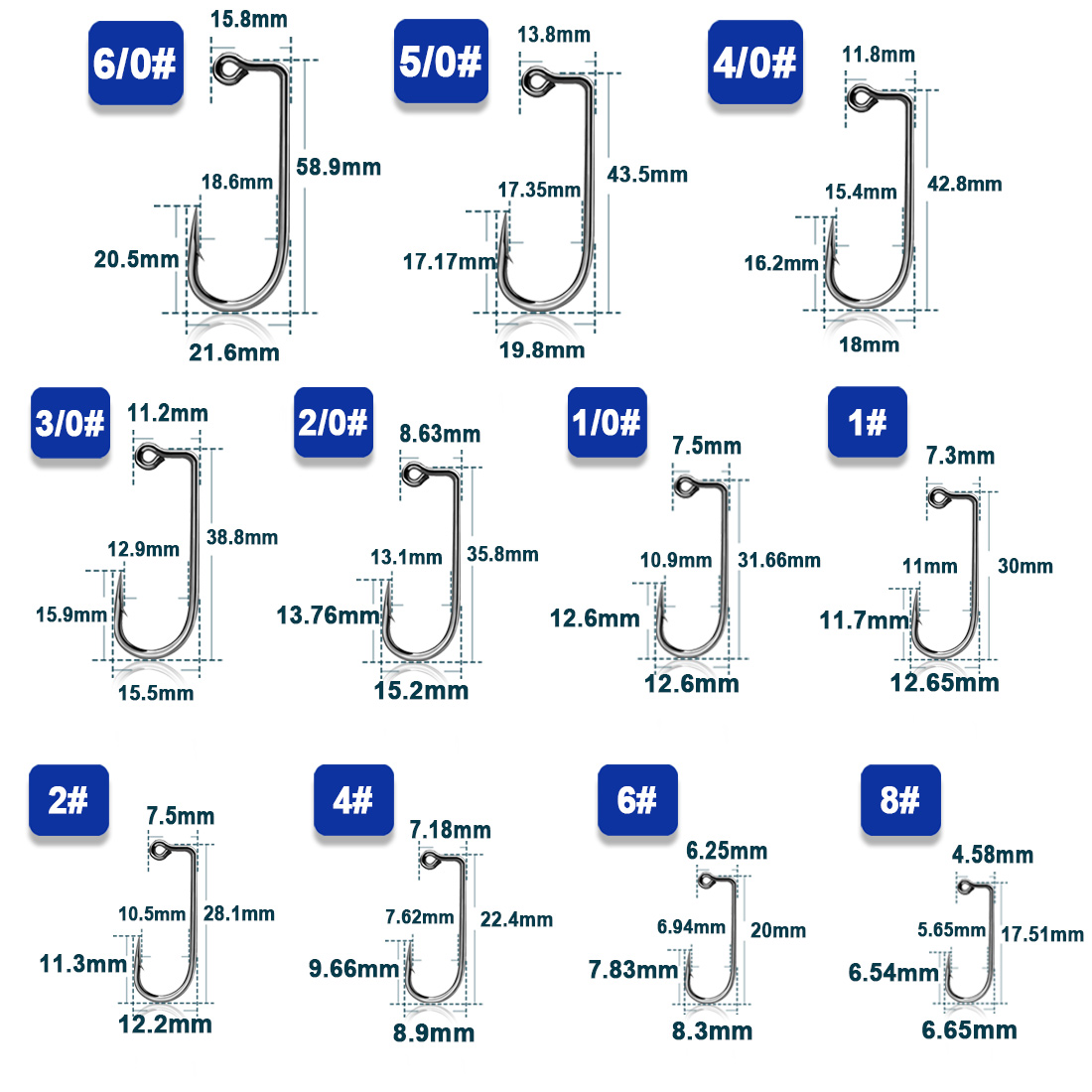Fishing Jig Hook 50~200Pcs 90  - Fishing Hook Barbless 评论和价格