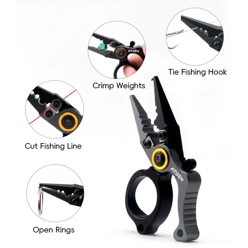 Fishing Pliers Mini Size Outdo - Fishing Hook Sharpener 评论和价格