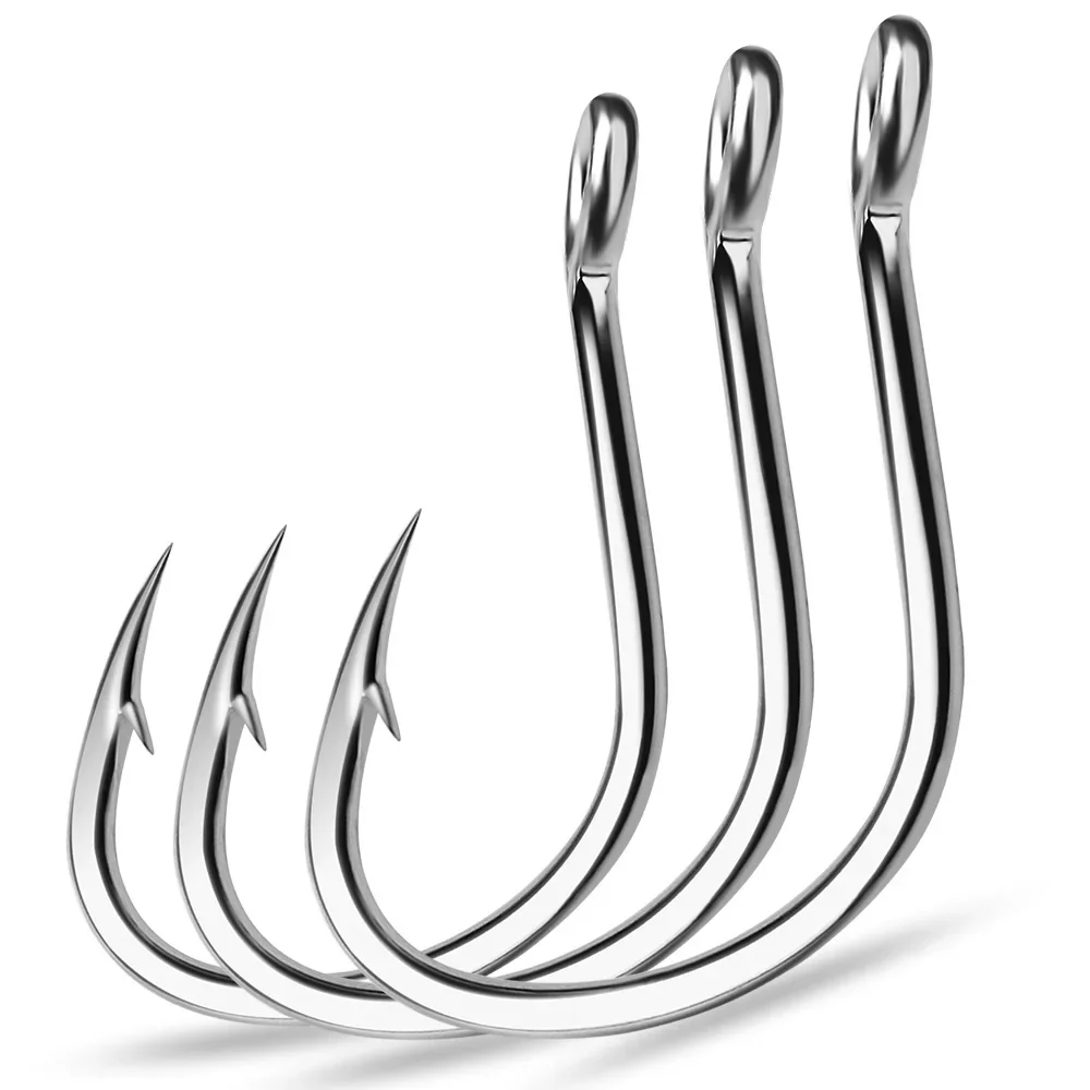Ring Eye Fishhooks Fishing Hoo - Fishing Hook Barbless 评论和价格