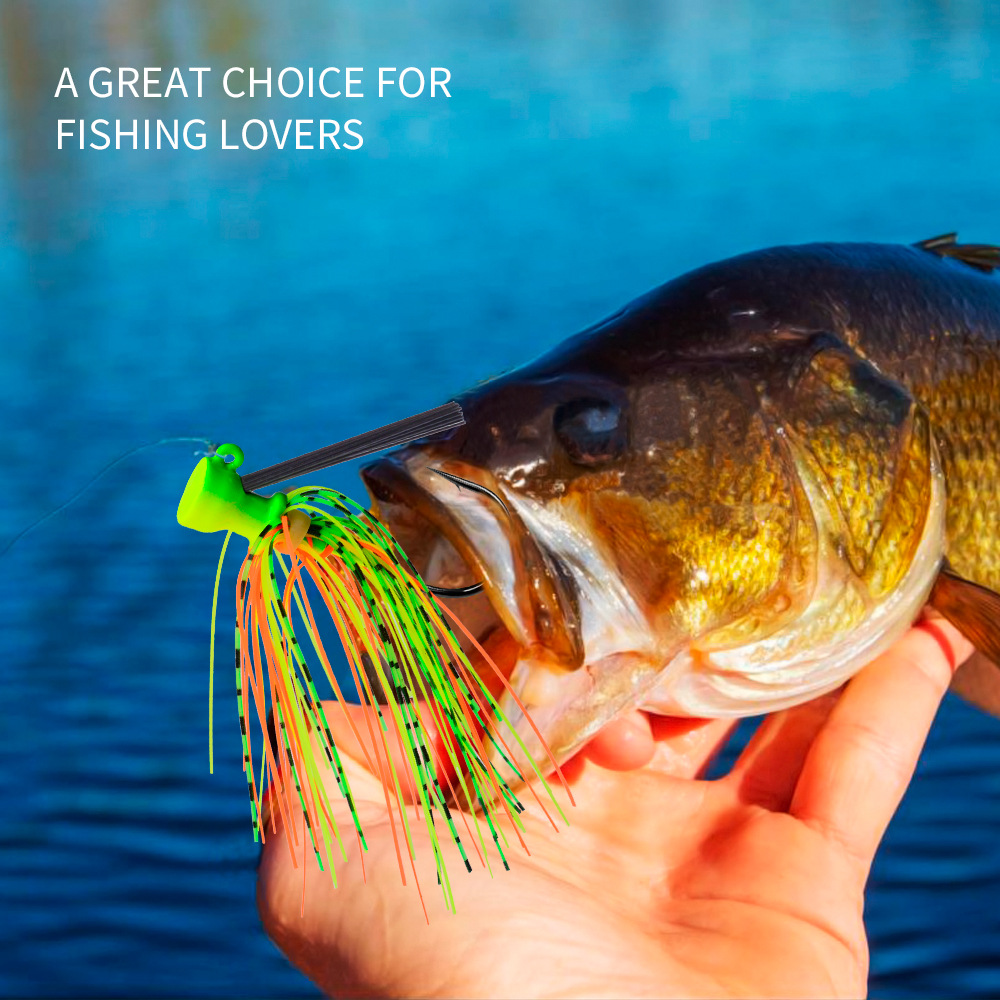 7G 10G 14G Jig Hook Fishing Lu - Fishing Hook Weedless 评论和价格