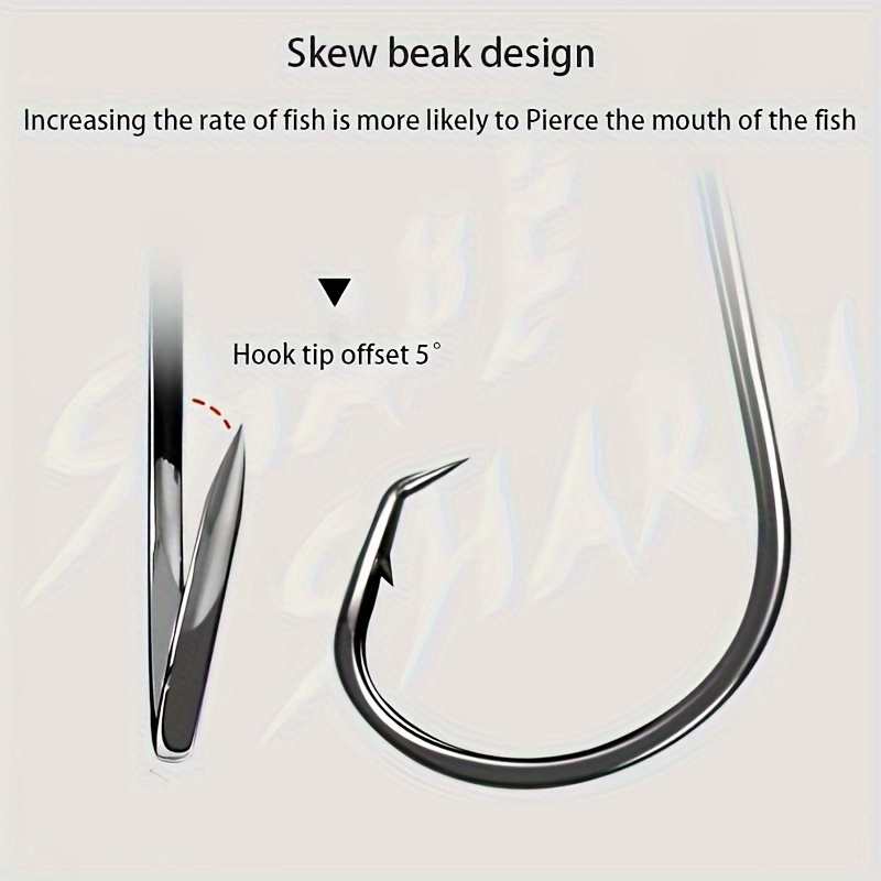 50pcs Circle Hooks Fishing Equ - Fishing Hook Circle 评论和价格