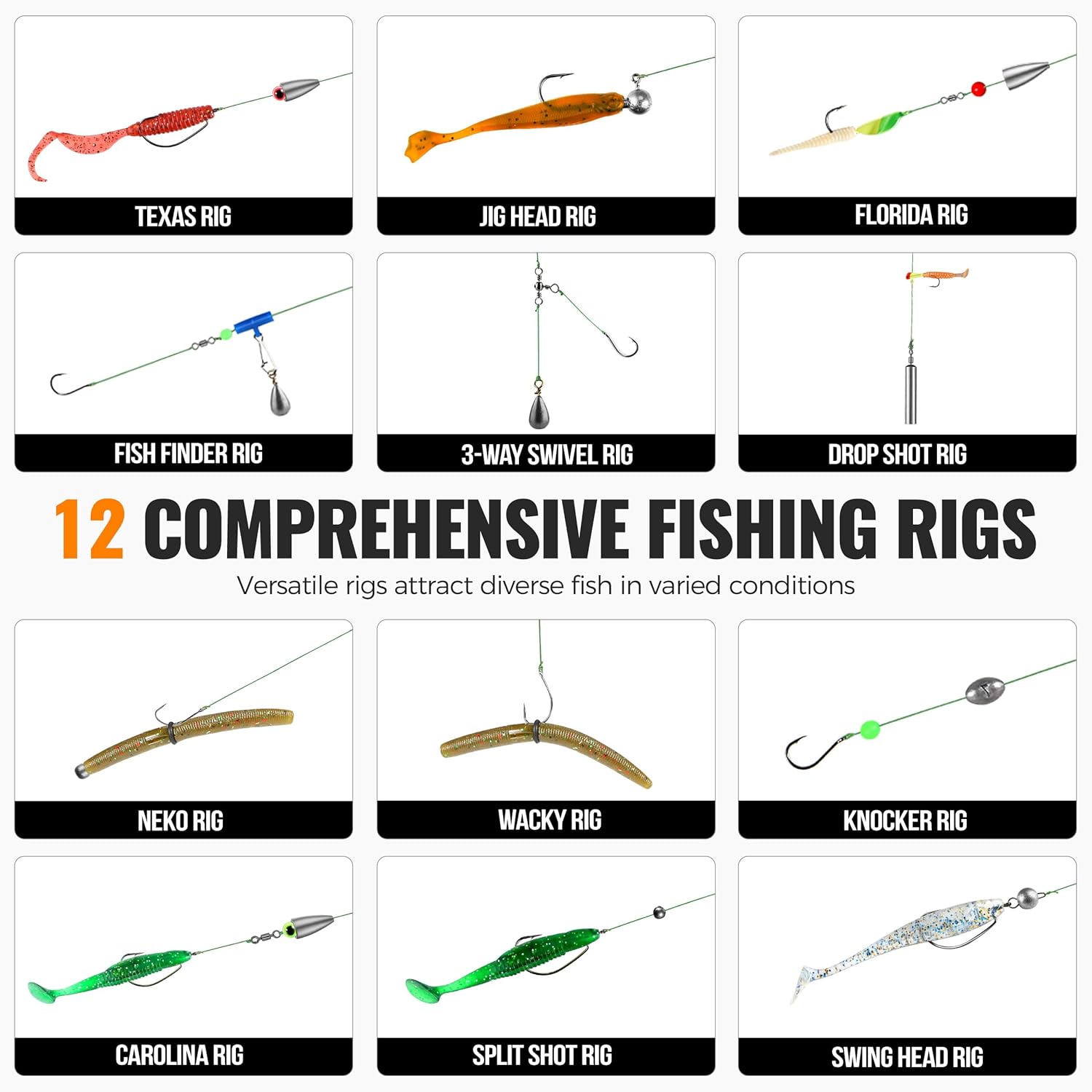 187pcs Fishing Accessories Kit - Fishing Hook Box 评论和价格
